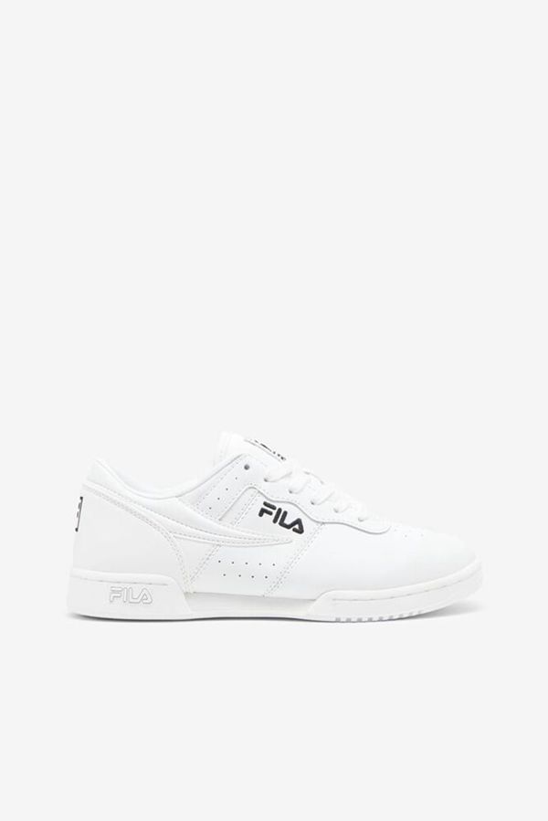 Fila Original Fitness Women's Sneakers - White/White/Black,NZ 780-60279